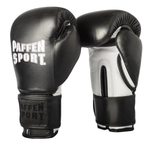 PAFFEN SPORT: PRO KLETT BOXNINGSHANDSKAR SPARRING - SVART/VIT
