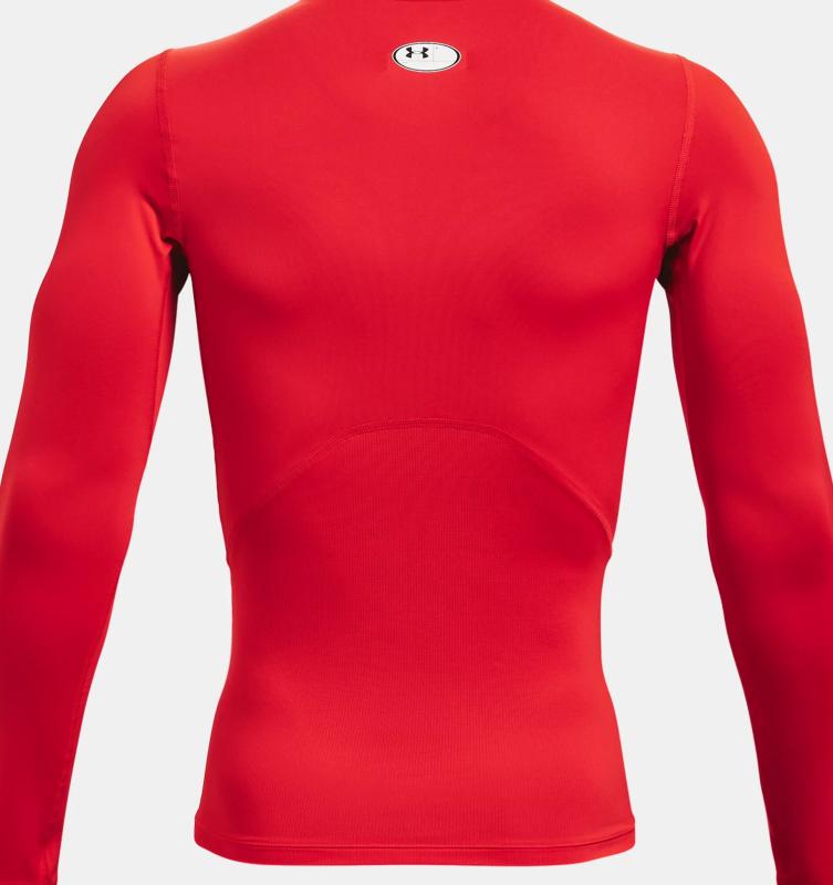 UNDER ARMOUR: HG ARMOUR COMP LÅNGÄRMAD - RÖD