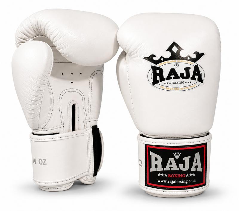 RAJA: BOXING GLOVES - WHITE