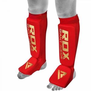 RDX: MMA SHIN GUARD - RED/GOLD