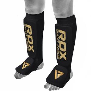 RDX: MMA SHIN GUARD - BLACK/GOLD