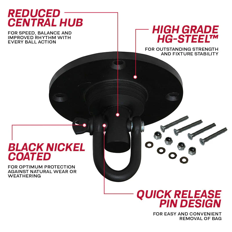 RDX: R1 STEEL SPEED BALL SWIVEL - BLACK