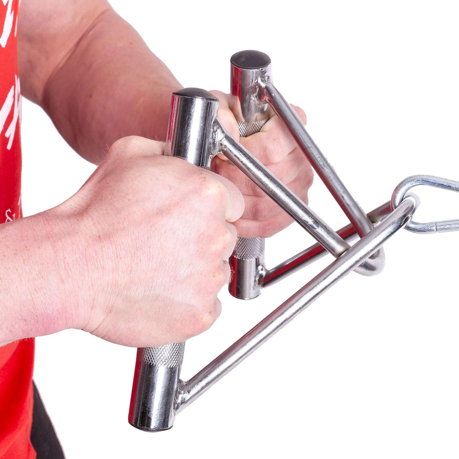 Large Red Handle Rower ANGLED ROWING HANDLE