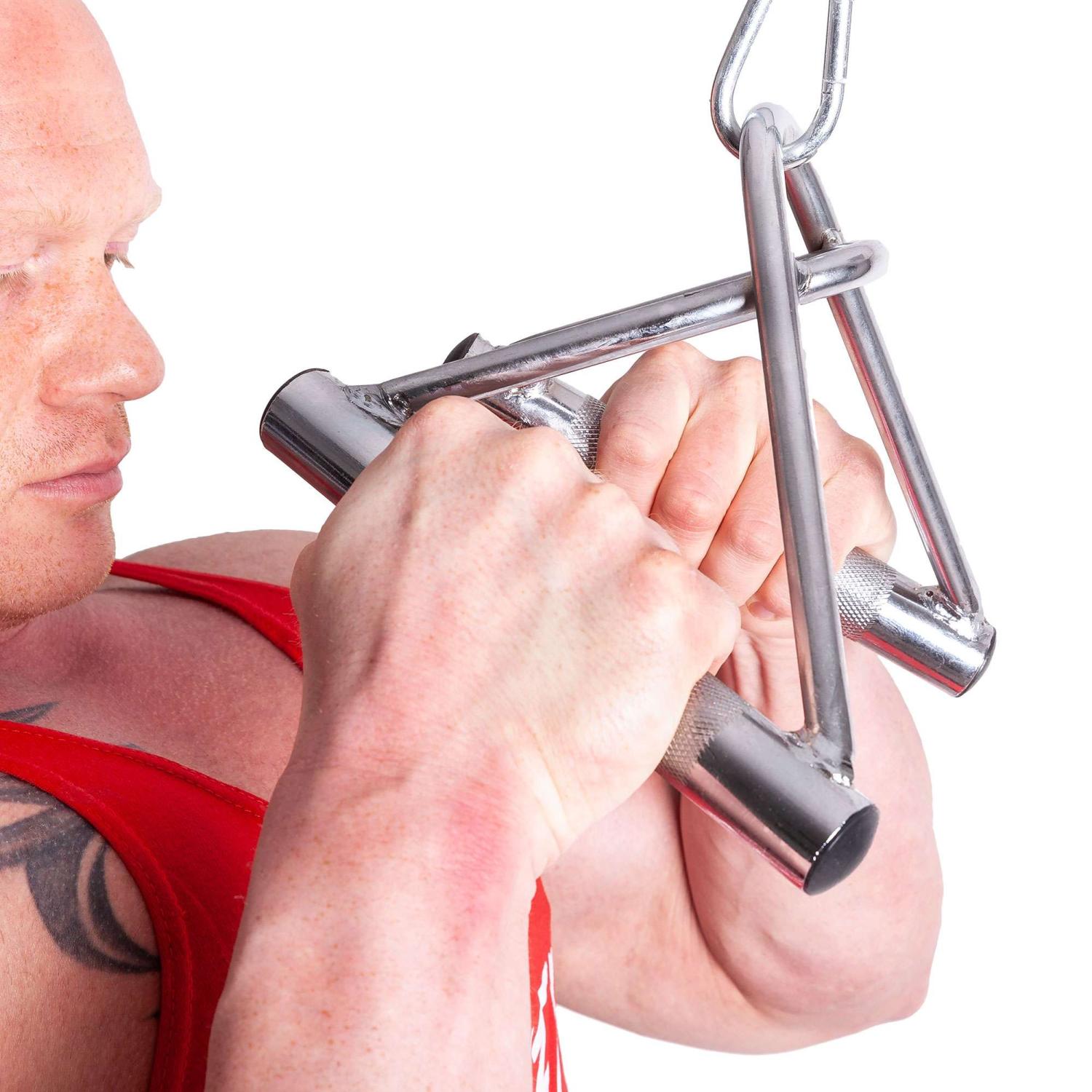 Large Red Handle Rower ANGLED ROWING HANDLE