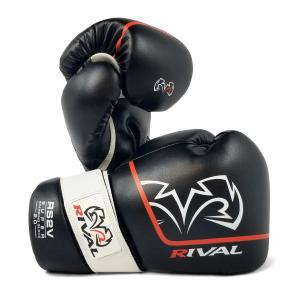 RIVAL: RS2V SUPER SPARRING 2.0 BOXING GLOVES - BLACK