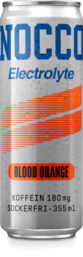 NOCCO: ELECTROLYTE ENERGY DRINK BLOOD ORANGE - 355ml