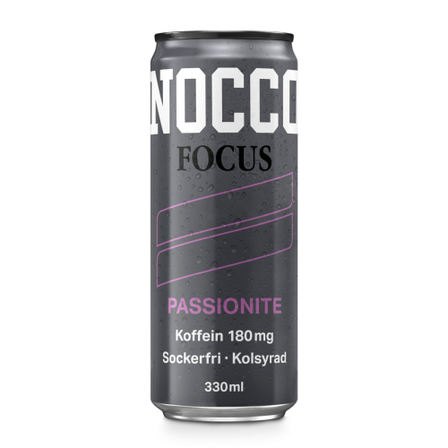 NOCCO: FOCUS ENERGIDRYCK PASSIONITE - 330ml