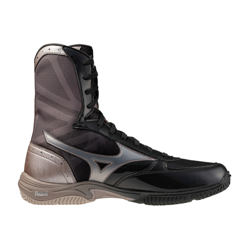 MIZUNO: WAVE MONSTER BOXNINGSSKOR - SVART/SILVER/GULD
