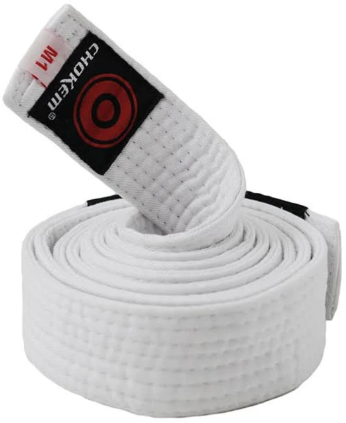 CHOKEM: KIDS BJJ BELT - WHITE