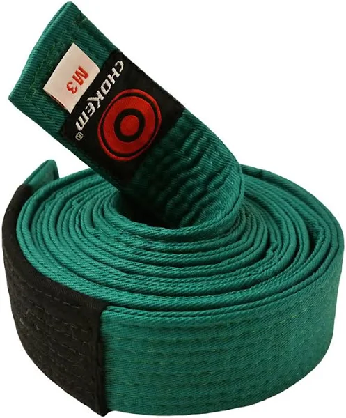 CHOKEM: KIDS BJJ BELT - GREEN