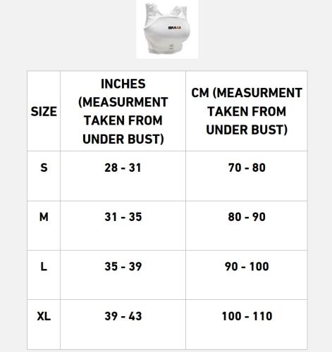 SMAI: BRÖSTSKYDD WKF