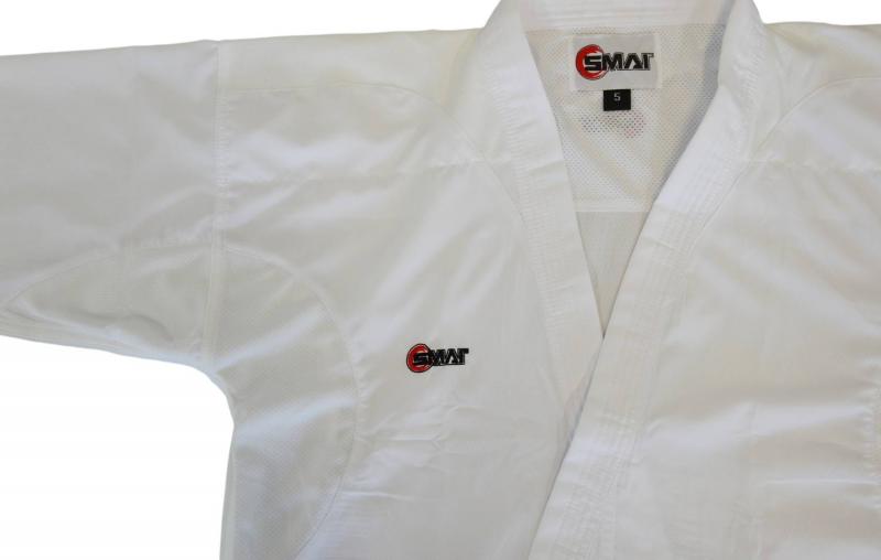 SMAI: JIN KUMITE WKF KARATEDRÄKT - VIT
