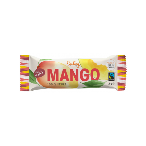 SMILING: MANGO BAR 100% FRUKT - 20gr