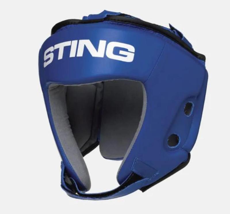 STING: IBA COMPETITION HEAD GUARD - BLUE