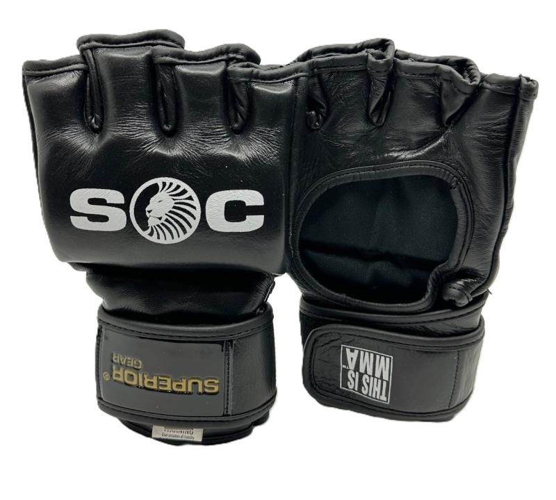 SUPERIOR GEAR: MMA COMPETITION GLOVES - 1 PAIR