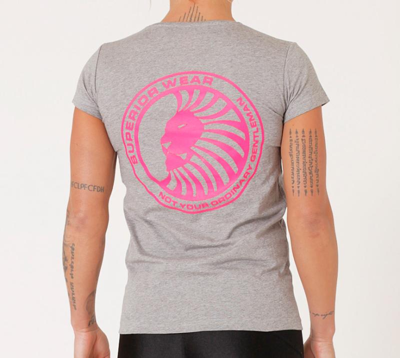 SUPERIOR WEAR: WOMENS ORIGINAL T-SHIRT - GRÅ