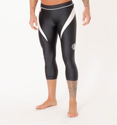 SUPERIOR WEAR: WOMENS GRAPPLING KNICKERS - SVART/VIT