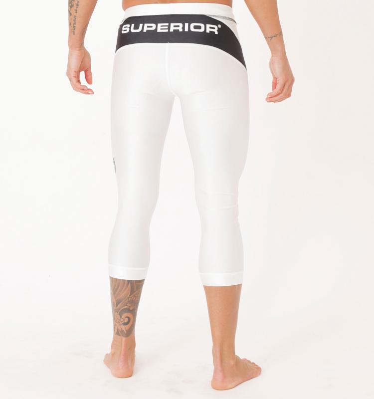 SUPERIOR WEAR: WOMENS GRAPPLING KNICKERS - VIT/SVART