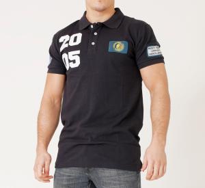 SUPERIOR WEAR: PIKETRÖJA - MARINBLÅ