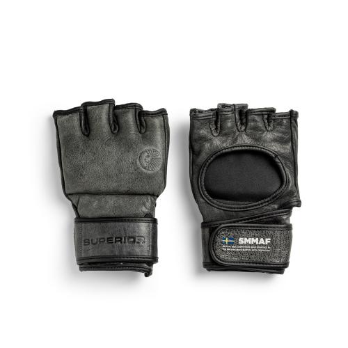 SUPERIOR GEAR: MMA COMPETITION HANDSKAR - GRÅ
