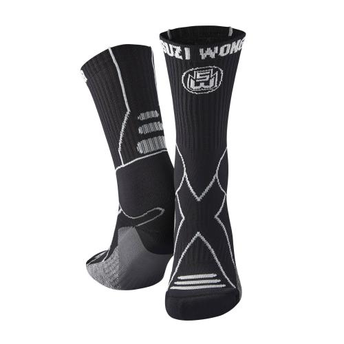 SUZI WONG: X SOLE BOXING SOCKS - BLACK/GREY