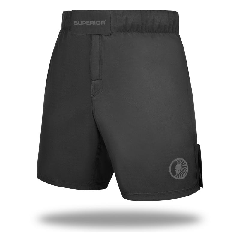 SUPERIOR WEAR: X-STRETCH FIGHTSHORTS - BLACK