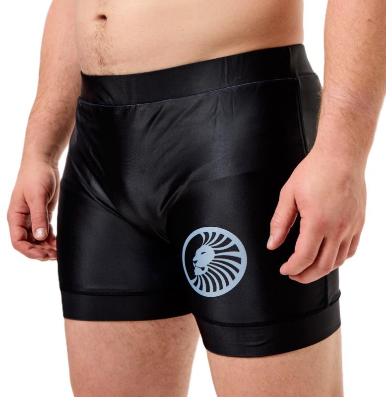 SUPERIOR WEAR: BASE VALE TUDO SHORTS - BLACK