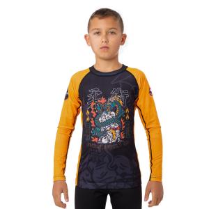TATAMI: KIDS AZURE DRAGON ECO TECH RASHGUARD