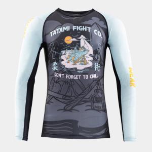 TATAMI: DON'T FORGET TO CHILL ECO TECH RECYCLED RASHGUARD