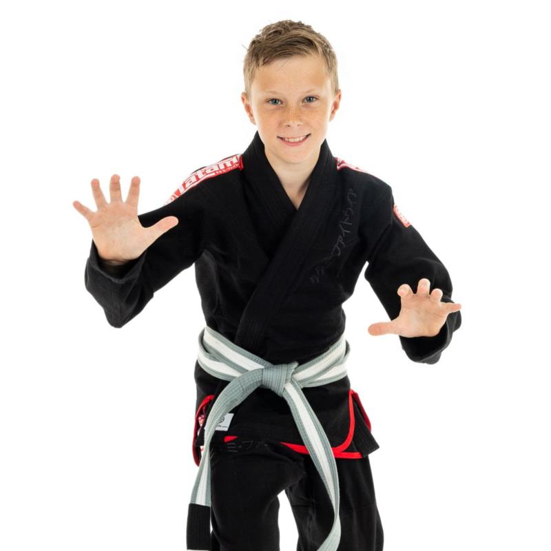 TATAMI: COMPLITE JUNIOR JIU JITSU GI - SVART