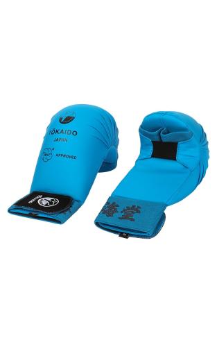 TOKAIDO: KANJI KARATE GLOVES - BLUE