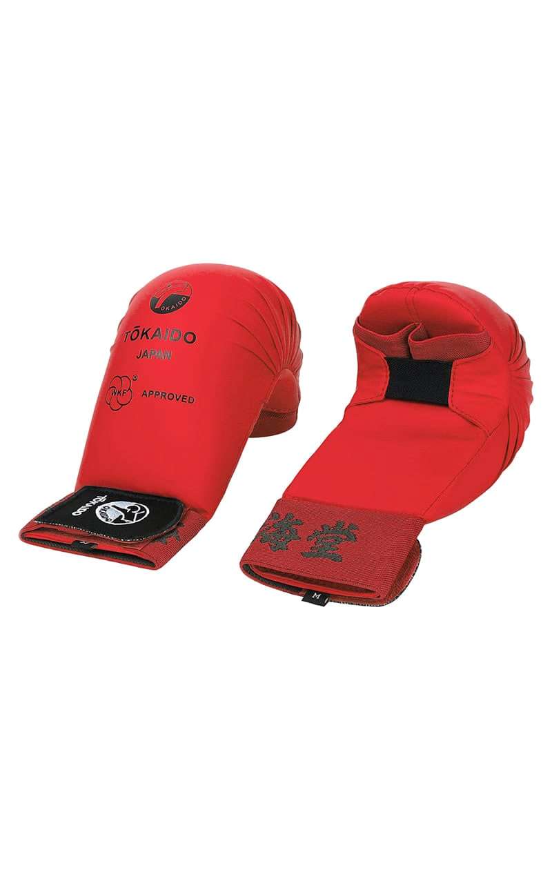 TOKAIDO: KANJI KARATE GLOVES - RED