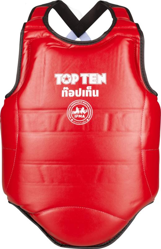 TOP TEN: IFMA MUAY THAI VEST 2025 - RED