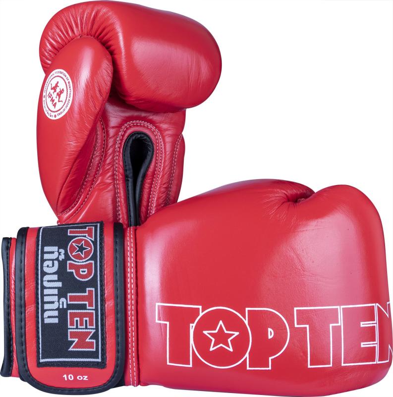 TOP TEN: IFMA COMPETITION BOXING GLOVES RED - 10oz