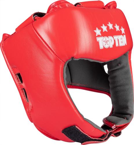 TOP TEN: WORLD BOXING HEAD GUARD - RED