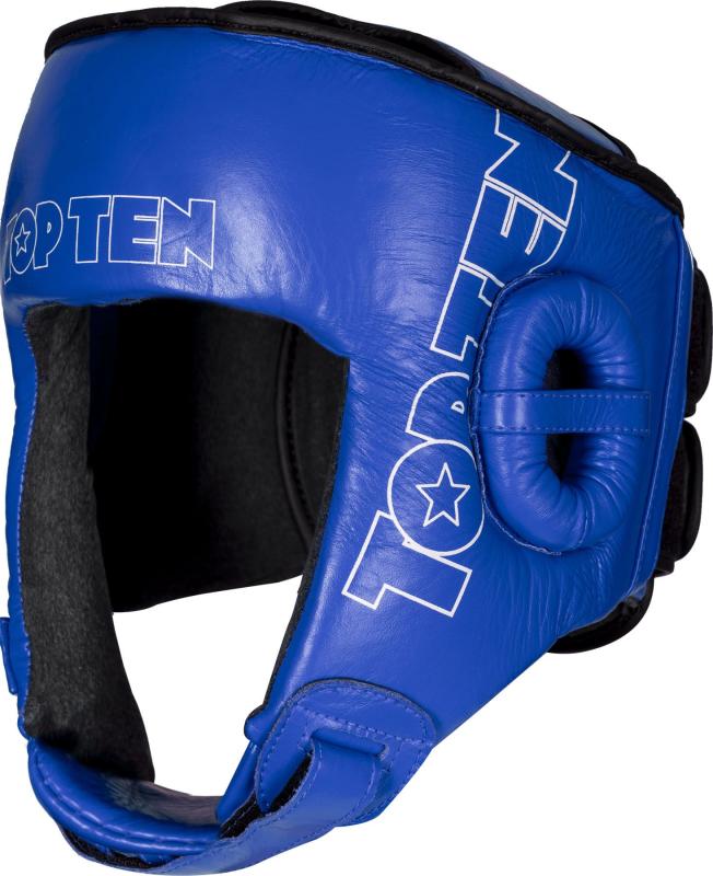 TOP TEN: IFMA HEAD GUARD IN LEATHER  - BLUE