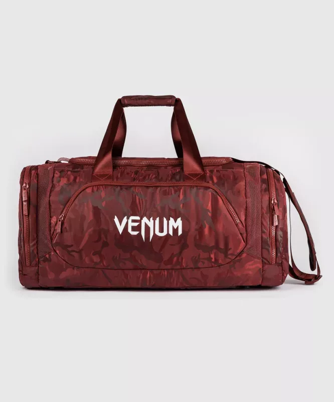 VENUM: TRAINER LITE SPORT BAG - CAMO/BURGUNDY