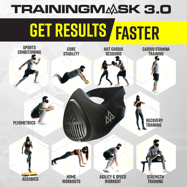 TRAINING MASK 3.0 - SVART