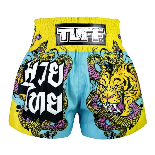 TUFF: TIGER AND PYTHON MUAY THAI SHORTS