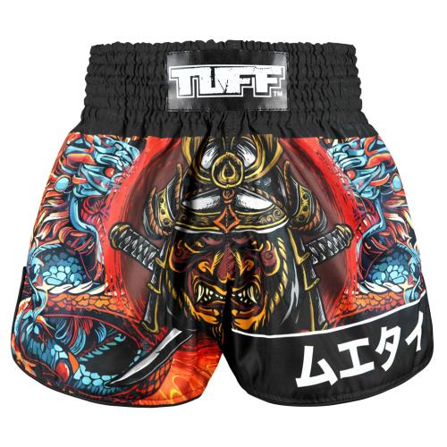 TUFF: HIGH-CUT SERAPHIC SEIRYU SAMURAI MUAY THAI SHORTS