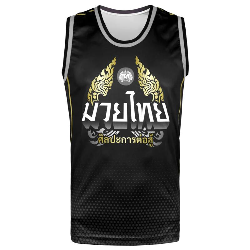 TUFF: THE KING OF NAGA TANK TOP - BLACK