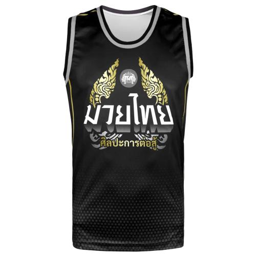 TUFF: THE KING OF NAGA TANK TOP - BLACK