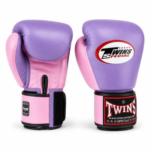 TWINS: BOXING GLOVES BGVL-3 - PURPLE/PINK