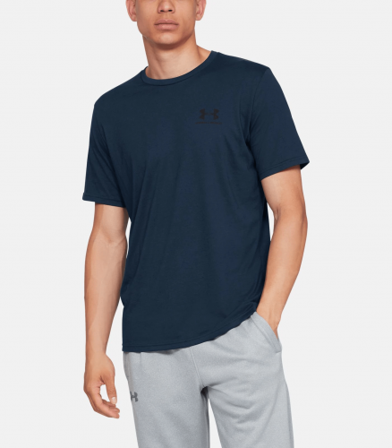 UNDER ARMOUR: SPORTSTYLE LEFT CHEST TRÖJA - ACADEMY