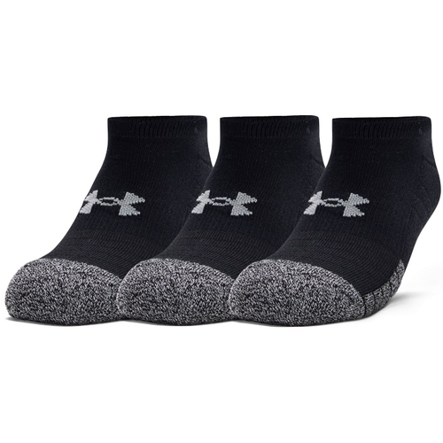 UNDER ARMOUR: HEATGEAR STRUMPOR 3-PACK SVART