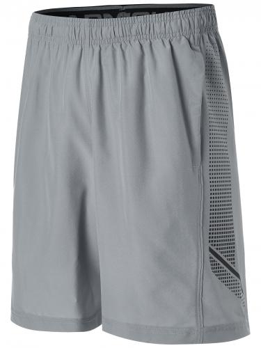 UNDER ARMOUR: WOVEN GRAPHIC SHORTS - GRÅ