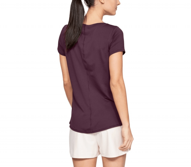 UNDER ARMOUR: HG ARMOUR TRÖJA - VIOLETT