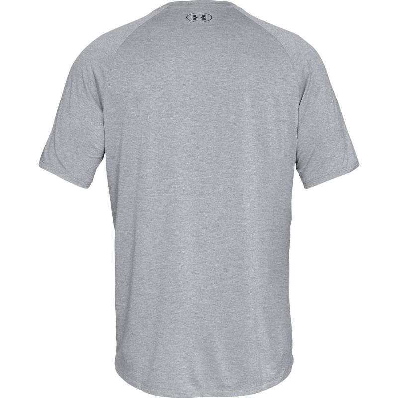 UNDER ARMOUR: TECH 2.0 T-SHIRT - GRÅ