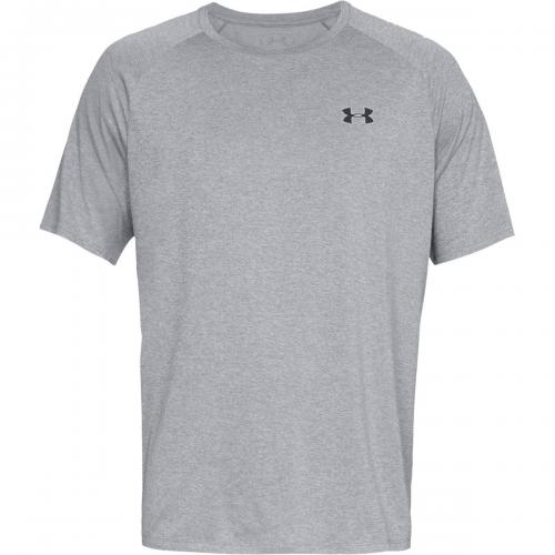 UNDER ARMOUR: TECH 2.0 T-SHIRT - GRÅ