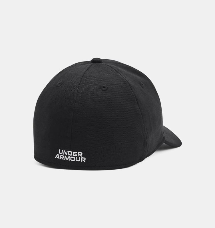 UNDER ARMOR: BLITZING STRETCH KEPS - SVART/VIT